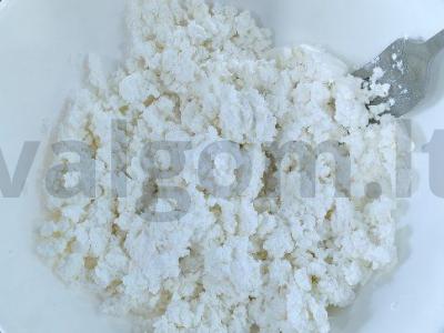 Švelnūs PP varškėčiai su rugine miltais Žingsnis 1