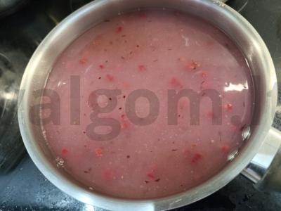 Uogų kisielius su krakmolu Žingsnis 4