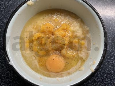 Bulvių-moliūgų blynai Žingsnis 3