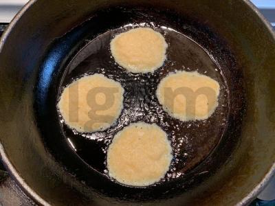 Bulvių-moliūgų blynai Žingsnis 5