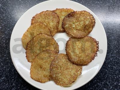 Bulvių-moliūgų blynai Žingsnis 7