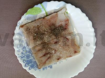 Menkių filė ruginėse trupiniuose Žingsnis 2