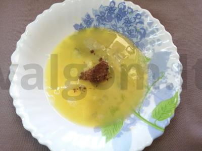 Menkių filė ruginėse trupiniuose Žingsnis 5