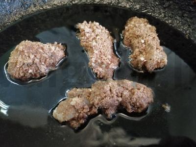 Menkių filė ruginėse trupiniuose Žingsnis 6