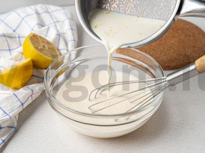 Citrininis pyragas su citrinos kremu Žingsnis 3