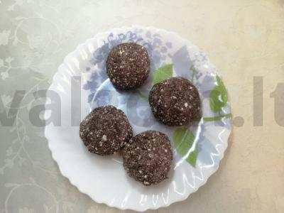 Sūrio blynai su kakava ir bananais Žingsnis 7