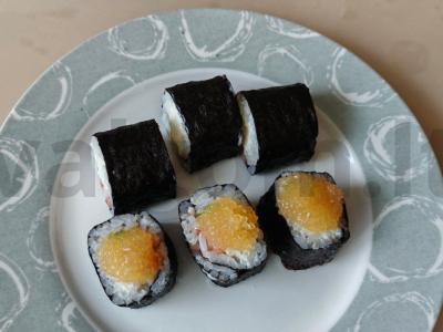 Namų ritinėliai su silpna sūdyta lašiša Žingsnis 11