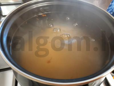 Vasaros arbūzų kompotas Žingsnis 6