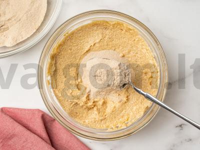 Grikių sausainiai su šokoladu Žingsnis 3