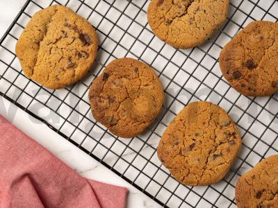 Grikių sausainiai su šokoladu Žingsnis 6