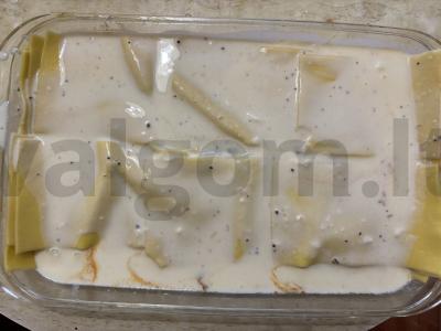 Namų lazanja greitai Žingsnis 9