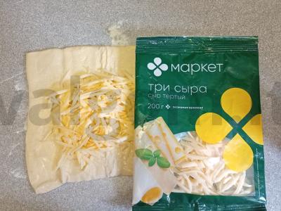 Adžarų hachapuri iš sluoksniuoto tešlos Žingsnis 2