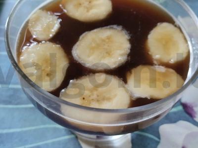 Želėdesertas su kolos, banano ir kokoso skoniu Žingsnis 4