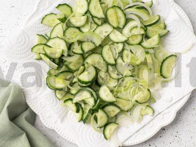 Du marinuotų agurkų tipai: saldžiarūgščiai ir krapiniai Žingsnis 2