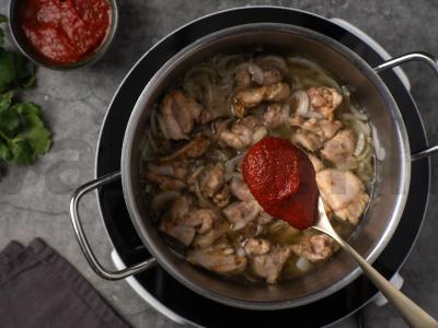 Plovas su vištiena ir barbaru Žingsnis 4