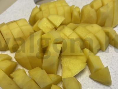 Upėtakio sriuba su daržovėmis ir perliniu miežiu Žingsnis 5