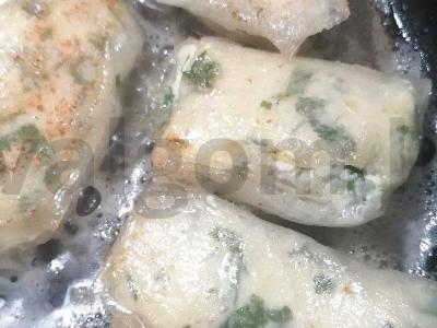 Varškė ryžių popieriuje Žingsnis 8