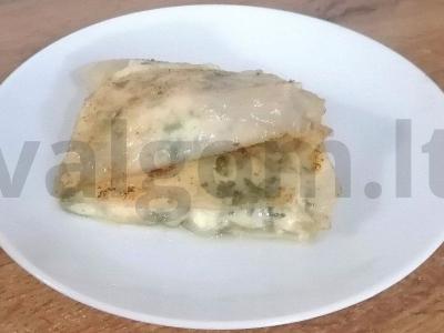 Varškė ryžių popieriuje pagrindine nuotrauka