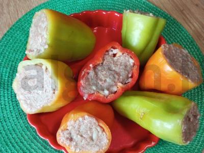 Troškinti pipirai su ryžiais Žingsnis 5