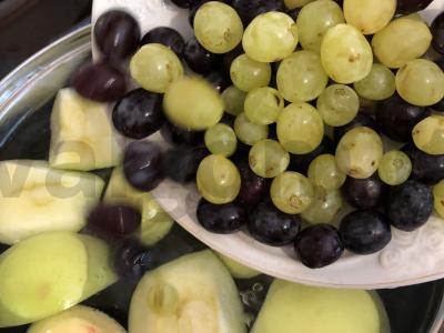 Vynuogių-obuolių kisielius Žingsnis 3