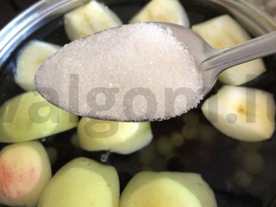 Vynuogių-obuolių kisielius Žingsnis 4