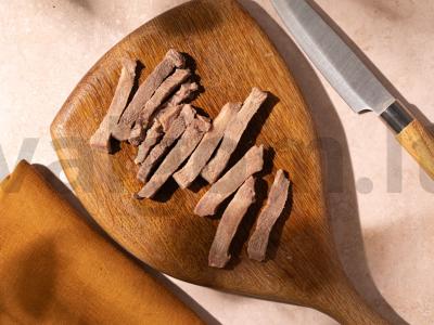 Salotas su marinuotais pievagrybiais ir liežuviu Žingsnis 2