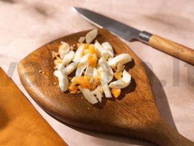 Salotas su marinuotais pievagrybiais ir liežuviu Žingsnis 4