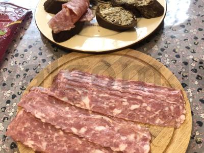 Aštrūs sumuštiniai su dešra ir pomidorais Žingsnis 3