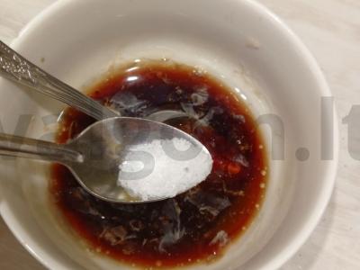 Nudrožinė su vištienos krūtinėle ir daržovėmis padaže Žingsnis 9