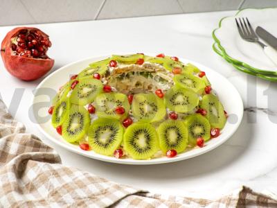 Salotas „Malachito apyrankė“ su vištiena pagrindine nuotrauka