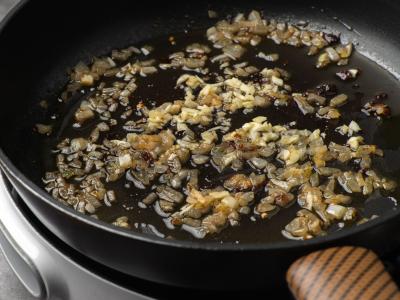 Grietinėlės krevetės su kukurūzais Žingsnis 4