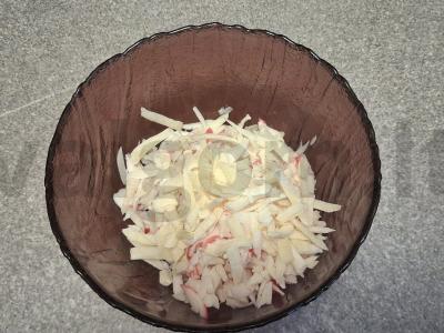 Karšti sumuštiniai su krabų lazdelėmis per 20 minučių Žingsnis 2