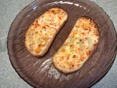 Karšti sumuštiniai su krabų lazdelėmis per 20 minučių Žingsnis 5