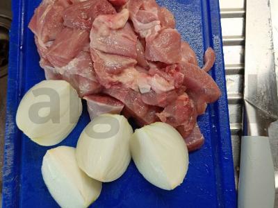 Namų kopūstai su kalakutiena Žingsnis 2