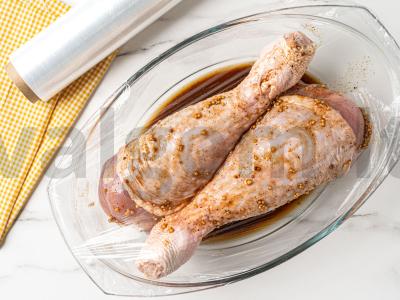 Kalakutų blauzdos oro grilyje Žingsnis 2