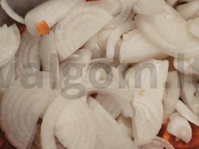 Lečo su paprika ir pomidorais žiemai Žingsnis 1