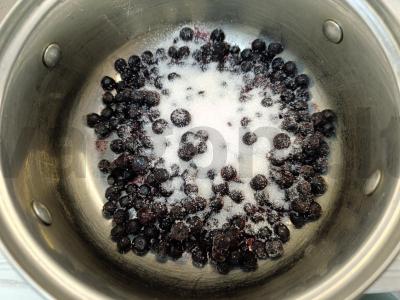 Mėlynių kisielius Žingsnis 1