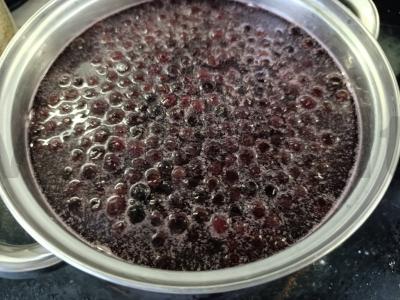 Mėlynių kisielius Žingsnis 4