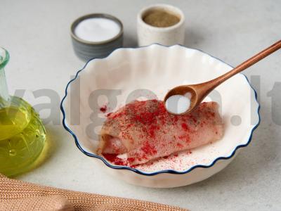 Brusketa su vištiena Žingsnis 1