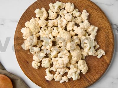 Marinuota žiedinė kopūstai su daržovėmis Žingsnis 1