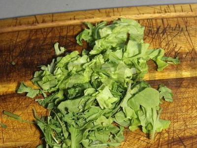 Salotas „Fattoush“ su portulaku Žingsnis 3