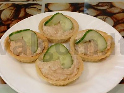 Menkių kepenų užkandis pagrindine nuotrauka