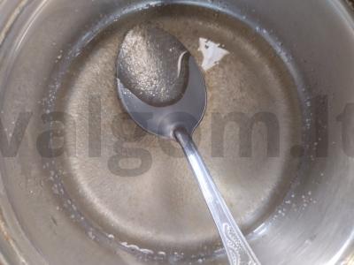 Varškės ir abrikosų desertas Žingsnis 2