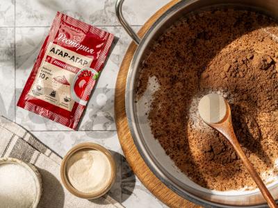 Šokoladinis pudingas Žingsnis 1