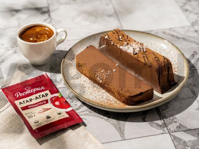 Šokoladinis pudingas pagrindine nuotrauka