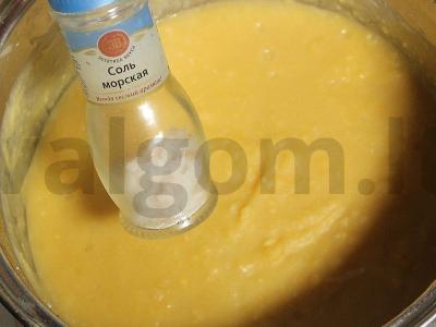 Žirnių košė su daržovėmis ir bekonu Žingsnis 3