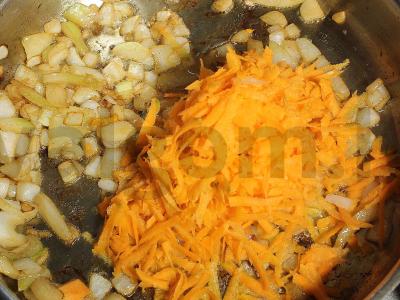 Žirnių košė su daržovėmis ir bekonu Žingsnis 8