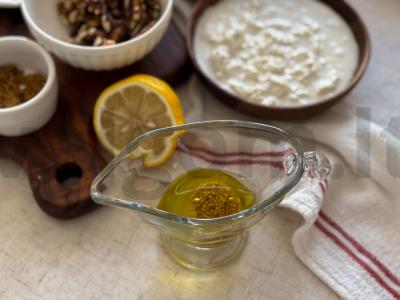 Salotas su burokėliais ir stracciatella Žingsnis 5