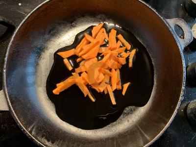 Pomidorų sriuba su cukinijomis Žingsnis 2