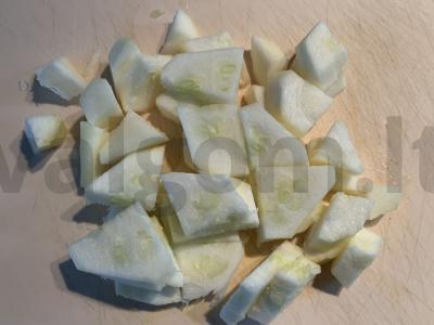 Pomidorų sriuba su cukinijomis Žingsnis 4